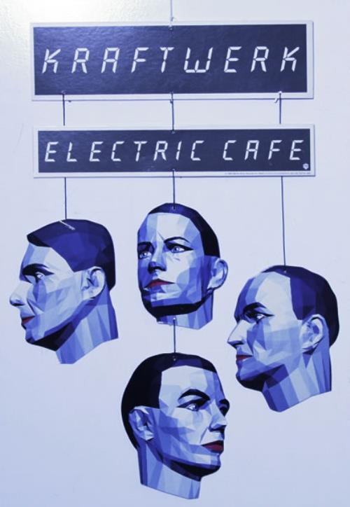 Kraftwerk Electric Cafe US Promo display (531330)